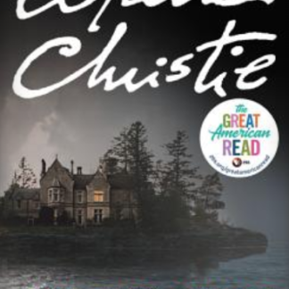 And Then There Were None cover of a mysterious island.